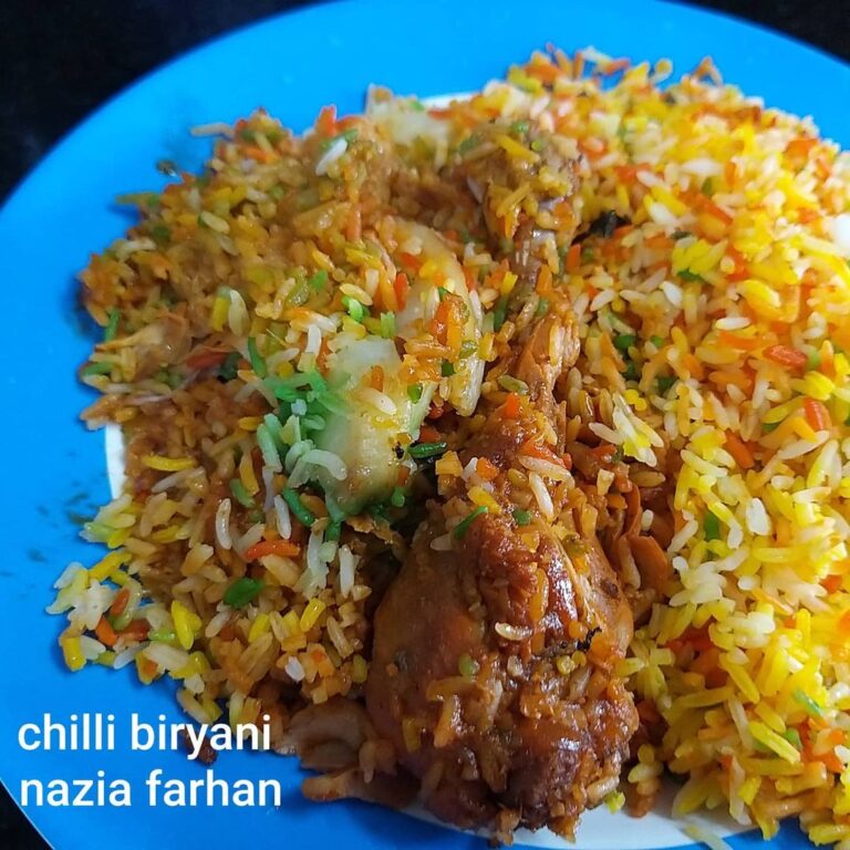 Chicken Chilli Biryani