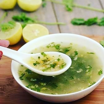 Lime And Coriander Soup