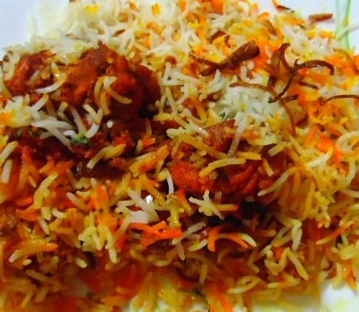 Butter Chicken Biryani