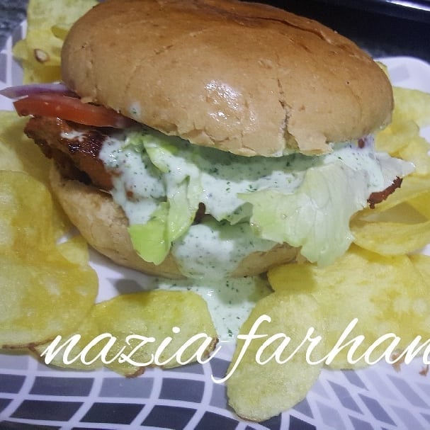 Chicken Tandoori Burger