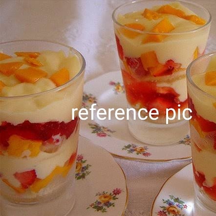 Mango Triffle / Mix Fruit Triffle