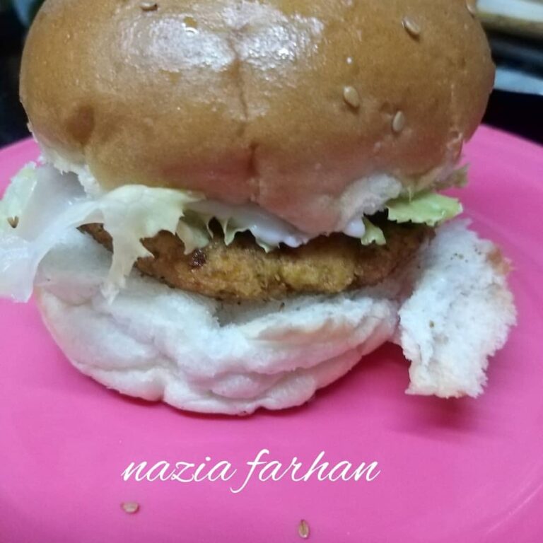 Chicken Burger McDonalds Style