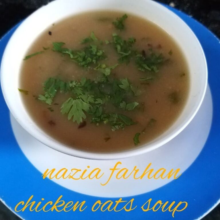 Chicken Oats Soup