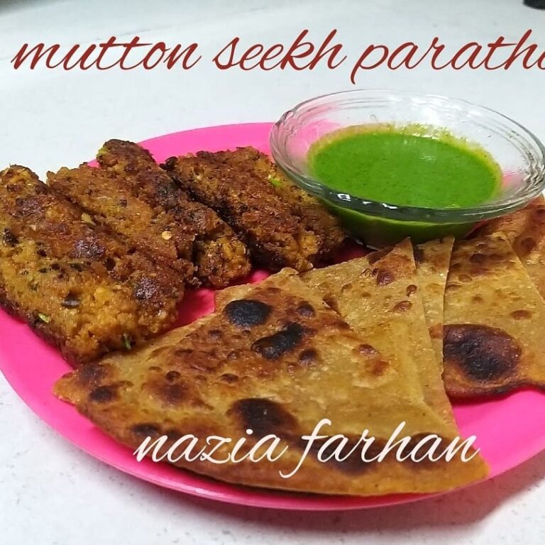 Mutton Seekh Paratha