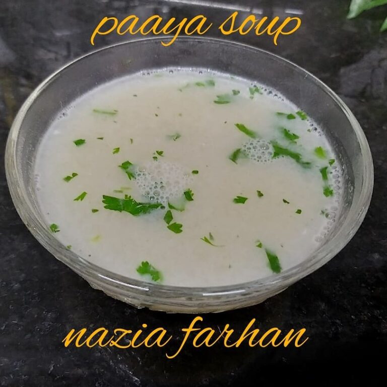 Bohri Style Paaya Soup