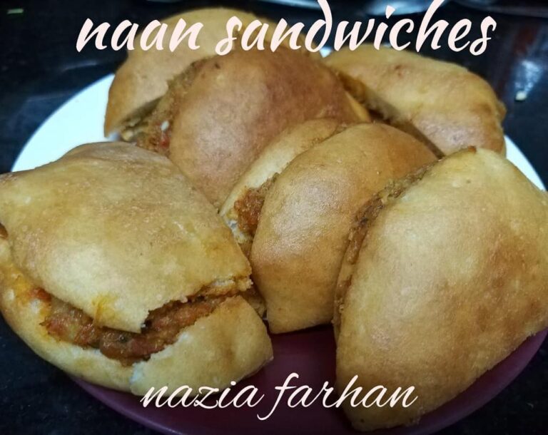 Chicken / Mutton Naan Sandwiches / Naan Chaap