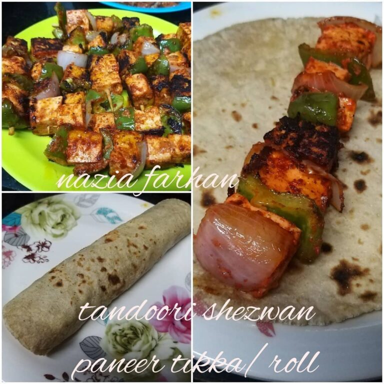 Tandoori Shezwan Paneer Tikka / Roll