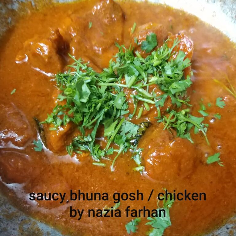 Saucy Bhuna Gosh / Chicken