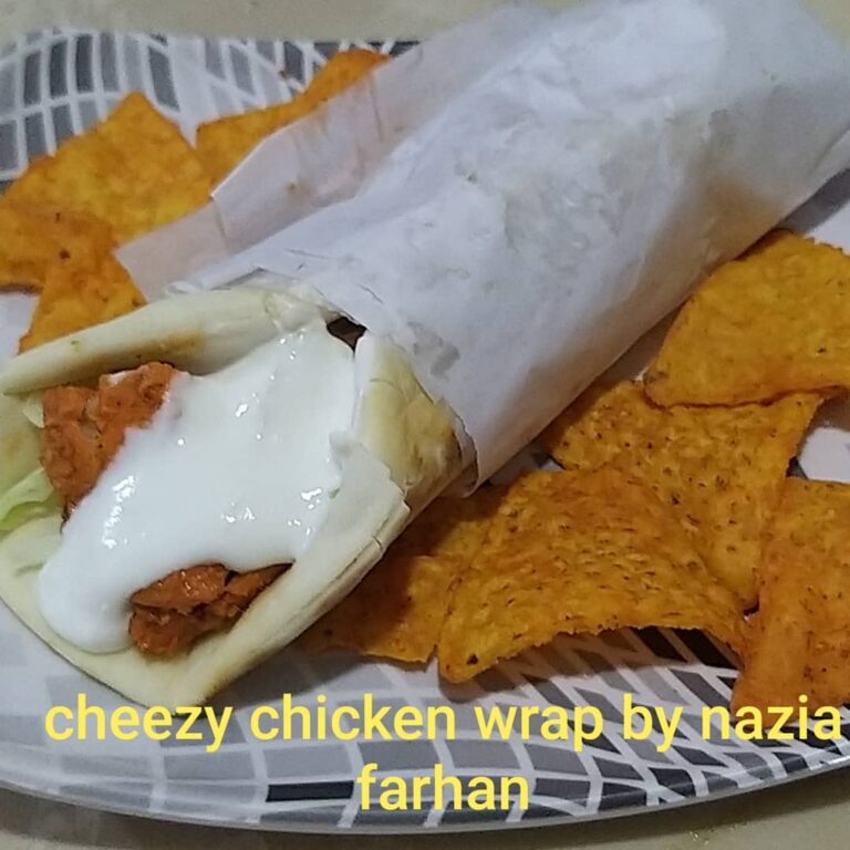 Cheezy Chicken Wrap