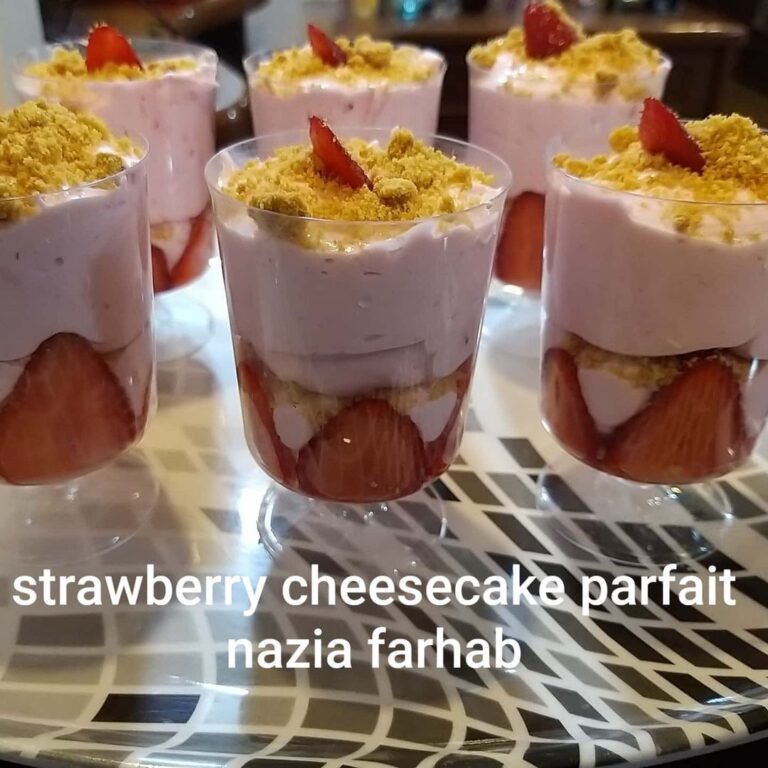 Strawberry Cheesecake Parfait