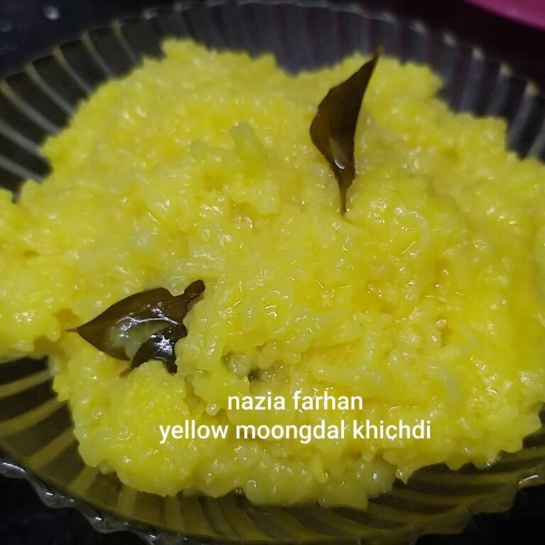 Yellow Moong Dal Khichdi