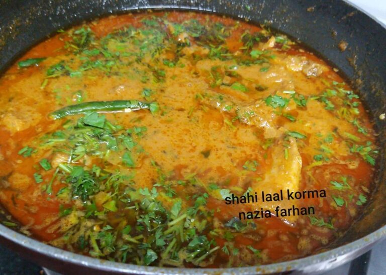 Shahi Laal Korma