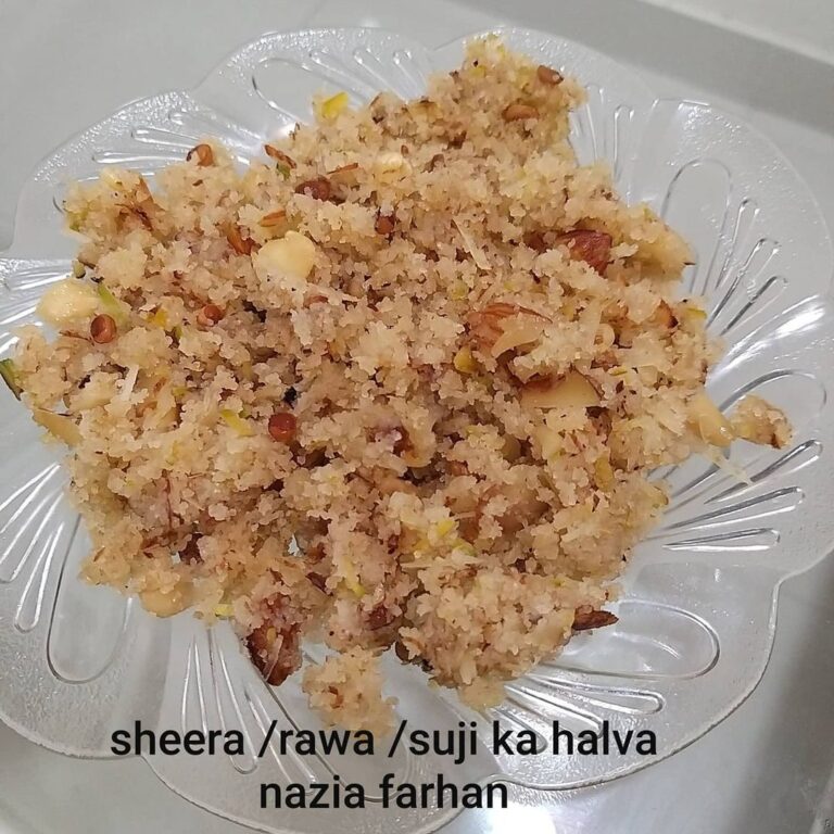 Sheera / Suji Ka Halwa / Rawa