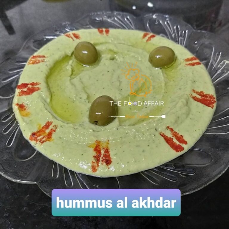 Hummus Al Akhdar / Green Hummus