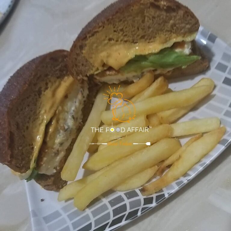 Stuffed Paneer Burger