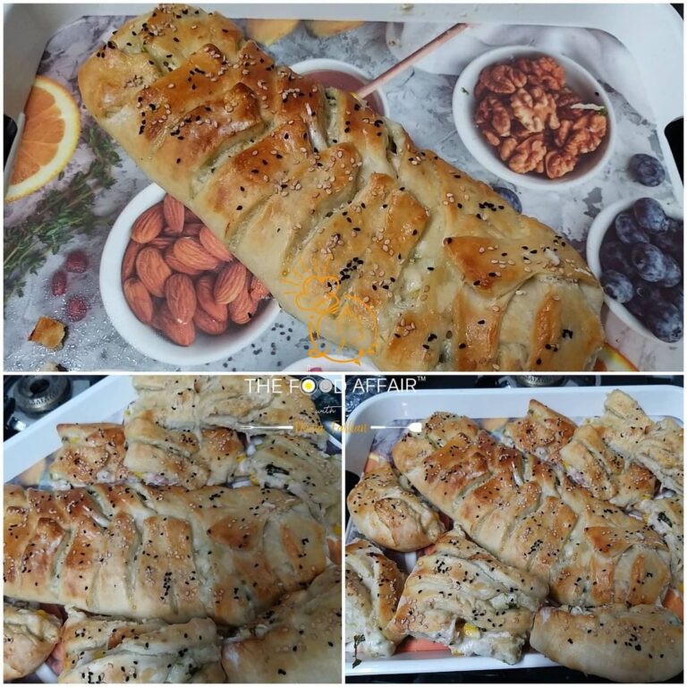 Cheezy Chicken Braid