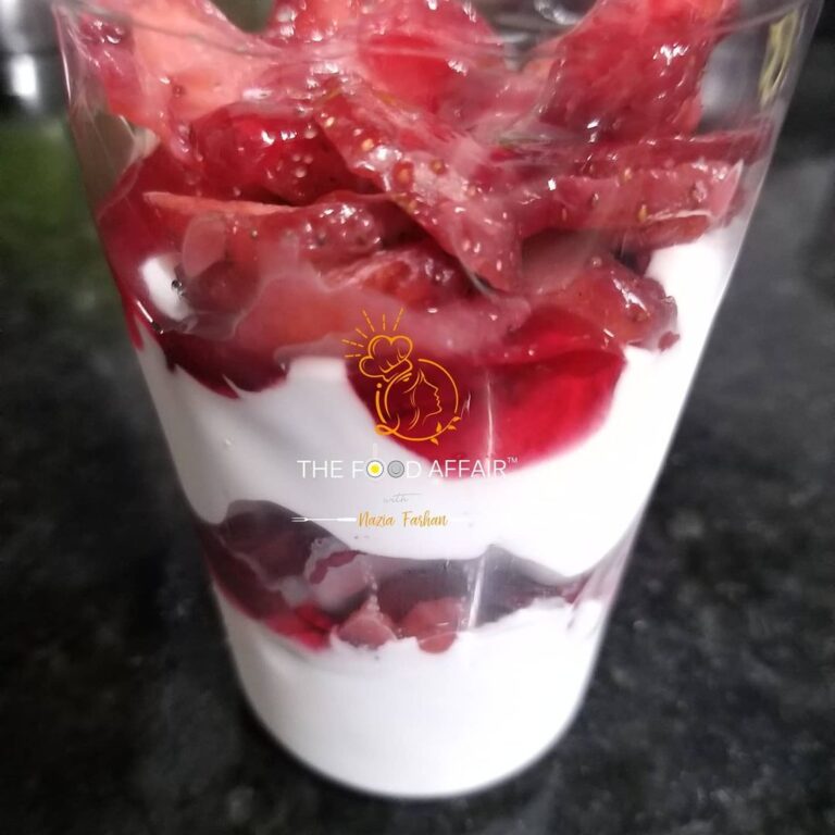 Mahabaleshwar Style Strawberry / Fruit Cream