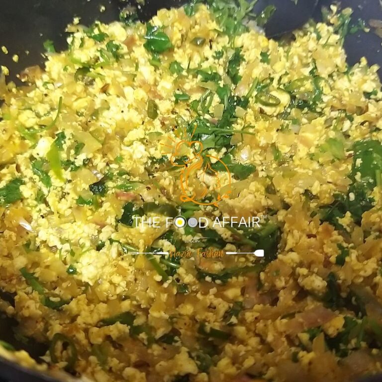 Quick Paneer Bhurji