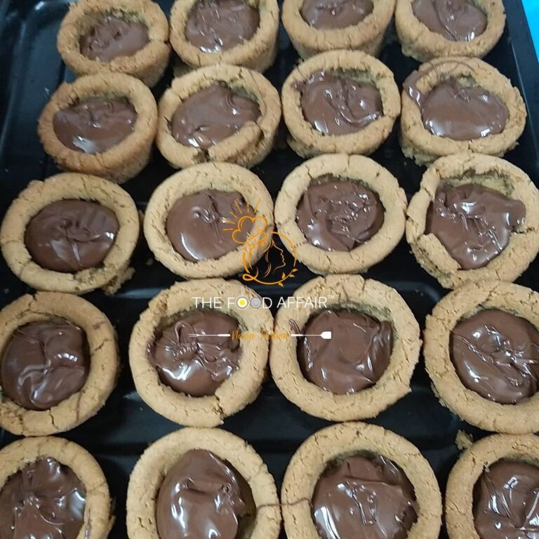 Nutella Cookie Cups