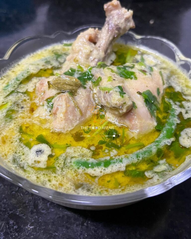 Bhatyara Style White Korma