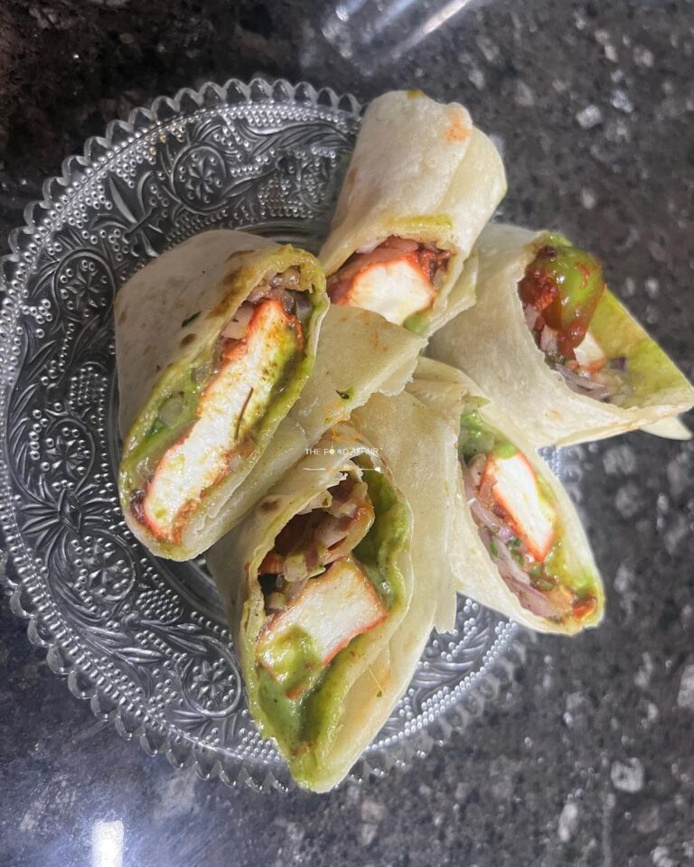 Paneer Tikka Wrap