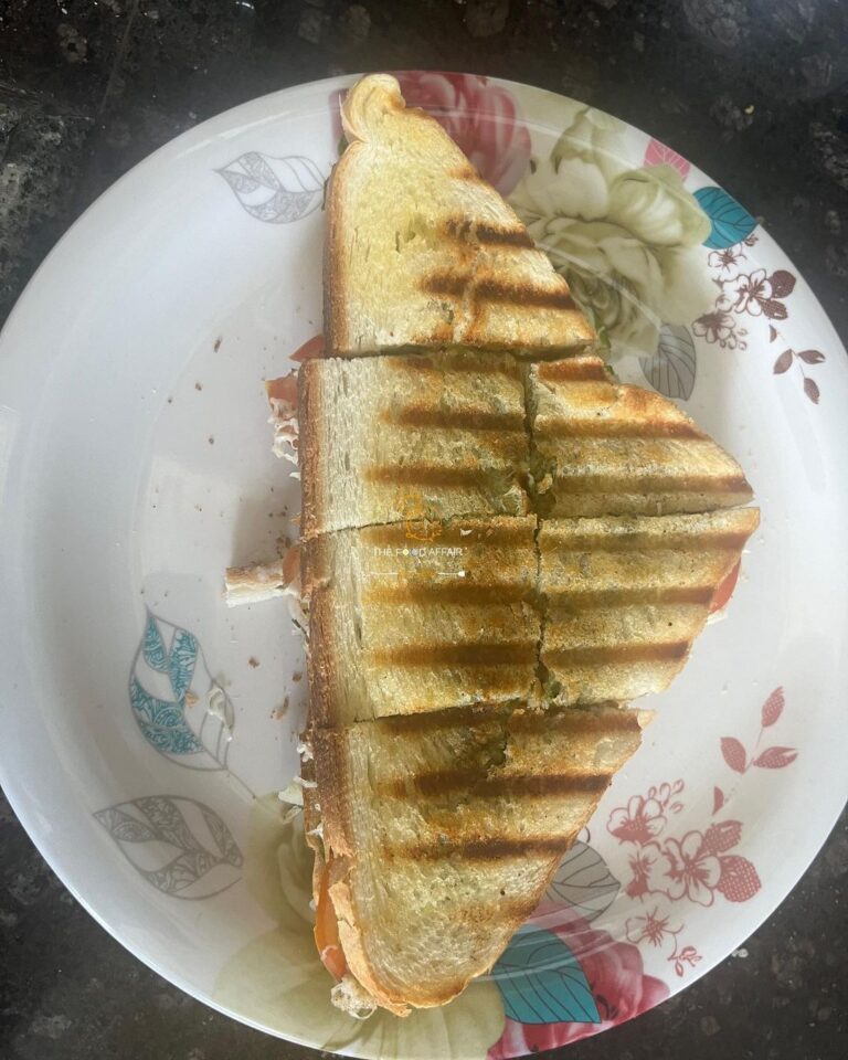 Right Place Style Veg Cheese Grilled Sandwich