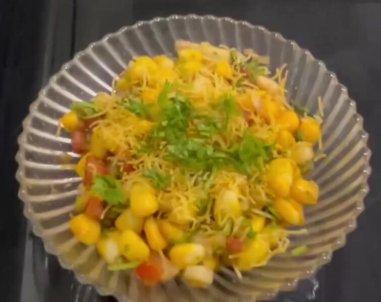 Chatpati Corn Chaat