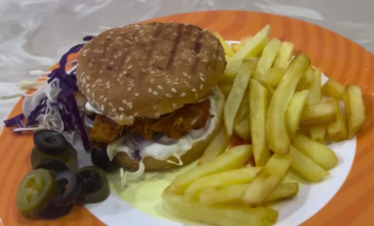 Chicken Shawarma Burger
