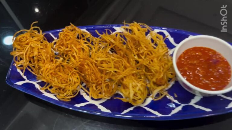 Restaurant Style Thread Chicken