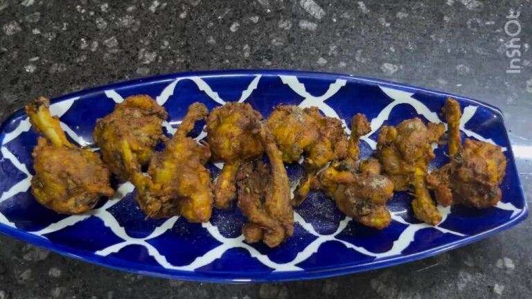 Zafrani Chicken Lollipop